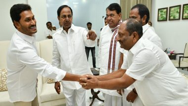 K Chandrasekhar Rao, Jagan Mohan Reddy Agree to Work Together For Benefit of Both Telugu States