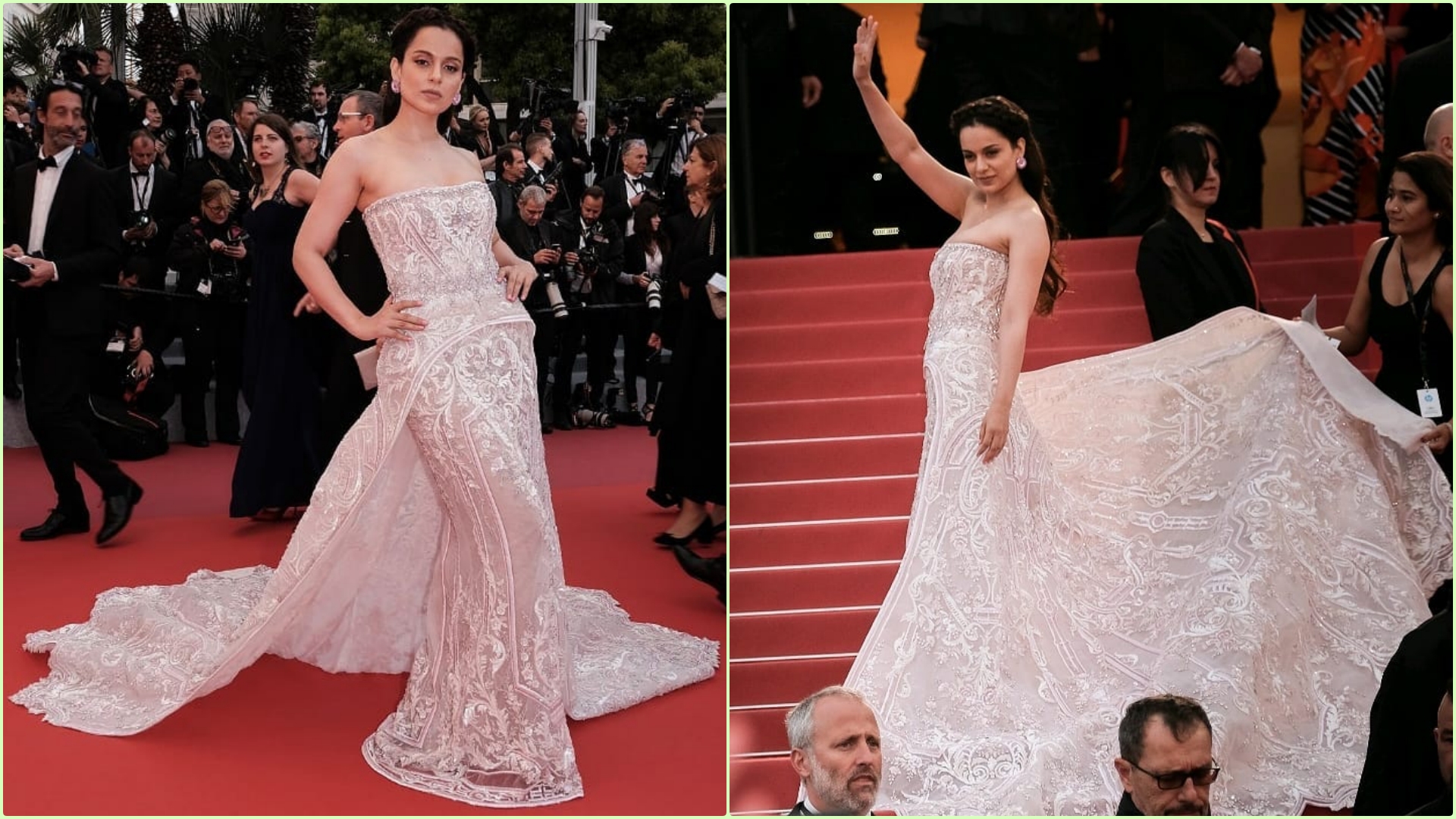 Kangana Is an Epitome of Elegance in Michael Cinco Gown | Kangana ...