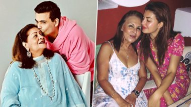 Happy Mother's Day 2019: Karan Johar, Katrina Kaif, Jacqueline Fernandez and Other Bollywood Celebs Post Heartwarming Pictures With Their Moms