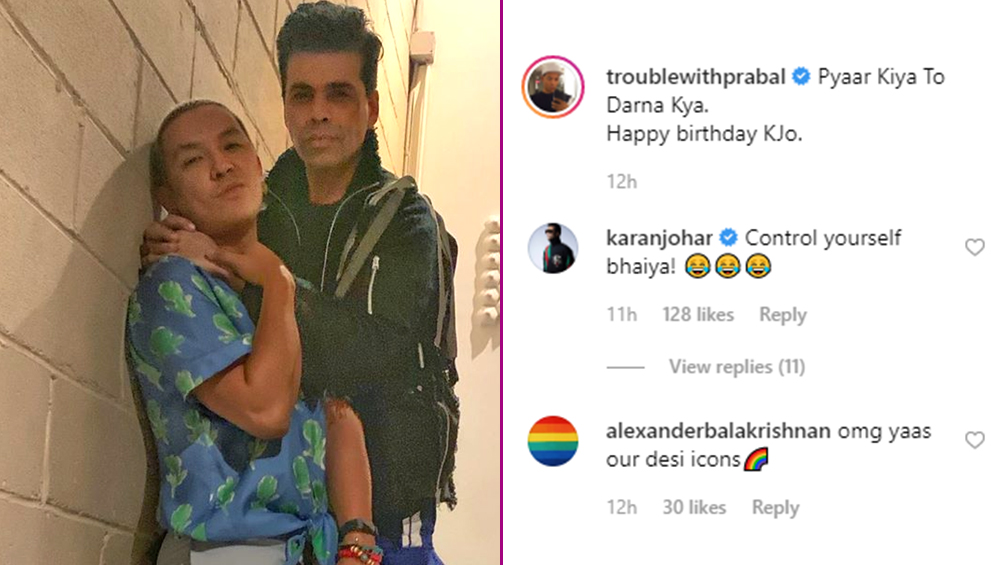 Did Karan Johar And Prabal Gurung CONFIRM Dating Each Other Their