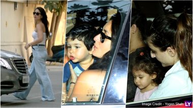 Taimur Ali Khan and Inaaya Naumi Khemu Rock Their Summer Cuteness, While Kareena Kapoor Khan Steals the Thunder in a Sexy Way! View Pics