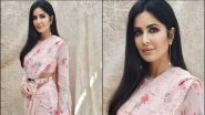 Katrina Kaif Is Having Her Own 'Cannes' Moment As She Looks Gorgeous In a Pink Sabyasachi Saree- View Pics