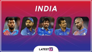ICC Cricket World Cup 2019: Virat Kohli, Hardik Pandya and Other Key Players in the Indian Team for CWC
