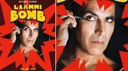 Laxmmi Bomb First Look Poster: Akshay Kumar&rsquo;s Kohl-Eyed Look Raises Eyebrows, Raghava Lawrence&rsquo;s Film Gets a Release Date &ndash; See Pic