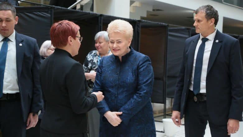 Lithuanian Presidential Election 2019: Voting Takes Place for Presidential Poll Lithuanian Presidential Election 2019: Voting Takes Place for Presidential Poll