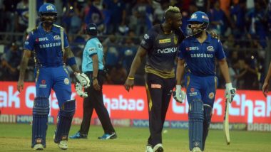 MI vs KKR Stat Highlights IPL 2019: Kolkata Knight Riders Miss Playoffs Berth As Mumbai Indians Win by Nine Wickets