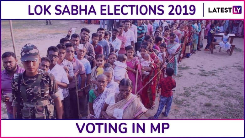 Madhya Pradesh Lok Sabha Elections 2019: Phase 6 Voting Ends in Gwalior, Bhopal, Morena and 5 Other Parliamentary Constituencies; 65.26% Voter Turnout Recorded Madhya Pradesh Lok Sabha Elections 2019: Phase 6 Voting Ends in Gwalior, Bhopal, Morena and 5 Other Parliamentary Constituencies; 65.26% Voter Turnout Recorded