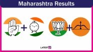 Maharashtra General Election Results 2019: BJP Secures Lead on 23 Seats, Shiv Sena 18, NCP 4
