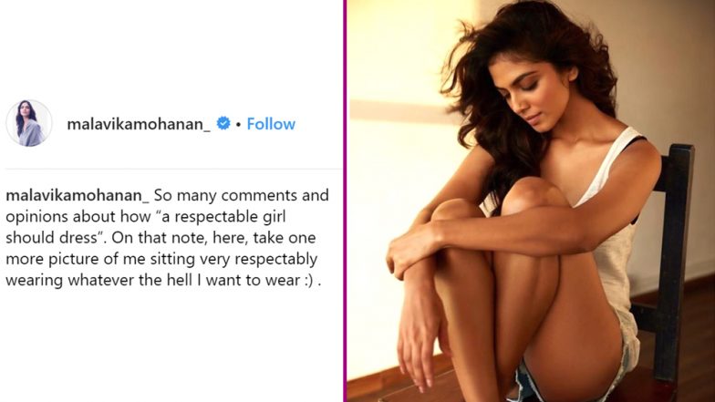 Malavika Mohanan Trolled for Wearing Short Outfit, Malayalam Actress Lashes Out at Netizens for Making Derogatory Remarks