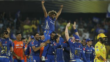 Mumbai Indians is First Team to Win Four IPL Titles, Rohit Sharma’s Side Beat MS Dhoni’s Chennai Super Kings by 1 Run to Achieve This Feat