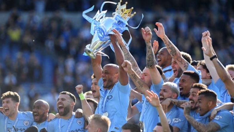 Manchester City ‘Drop’ and ‘Smash’ the Premier League Trophy, Video Goes Viral: Here Is the True Story