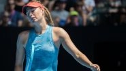 Maria Sharapova Pulls Out of French Open 2019 With Shoulder Injury