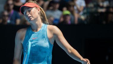 Maria Sharapova Loses To Donna Vekic, Crashes Out of Australian Open 2020 in First Round