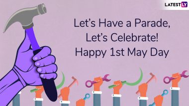Happy May Day 2019 Quotes & Greetings: Best GIF Image Messages, WhatsApp Stickers, SMS to Wish on International Workers’ Day