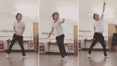 Mick Jagger’s Crazy Dance Moves On Maroon 5’s Hit Song Post Heart Surgery Is a True Treat for Fans (Watch Video)