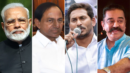 Narendra Modi Swearing-In Ceremony: PMO Invites KCR, Jagan Mohan Reddy and Kamal Haasan to Witness Oath-Taking on May 30