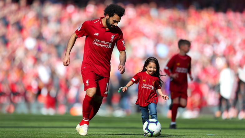 Mo Salahs Daughter Makka Salah Scores Final Goal Of Premier League