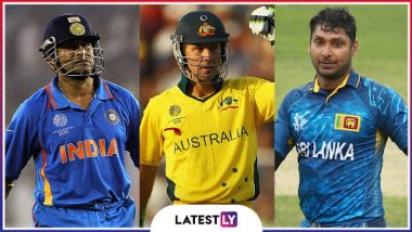 Most Player Appearances at Cricket World Cups: Ahead of CWC 19, Here's a List of Top-10 Cricketers Who Have Played Most Number of Matches