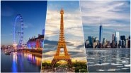 Top 50 Instagrammed Destinations in The World 2019: While London, Paris and New York Take The Top 3 Slots, Mumbai Ranks 2nd For Couple Photos