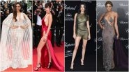 Most Naked Dresses at Cannes: Deepika Padukone, Bella Hadid, Kendall Jenner & Other Celebs Who Made Eye-Popping Appearances!