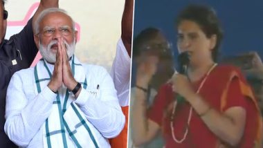 Priyanka Gandhi Mocks PM Narendra Modi on 'Radar Me Nahi Aayenge' Row, Claims He Is Under People's Radar