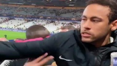 Neymar Banned For Three Matches For Lashing Out at Fan After Paris Saint-Germain’s French Cup Final Defeat to Rennes