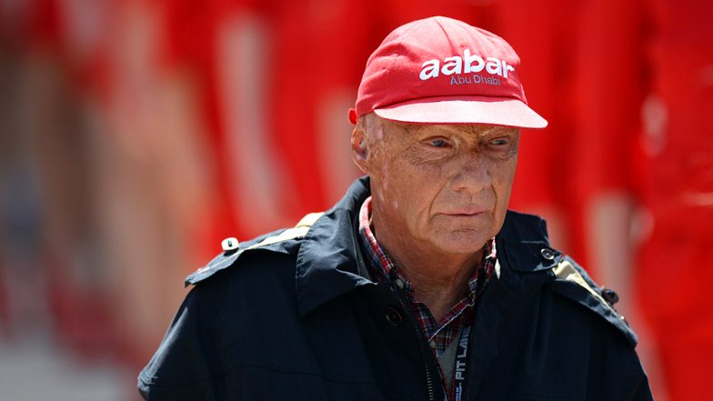 Niki Lauda, Former Austrian Formula One Driver and 3 Times F1 World ...