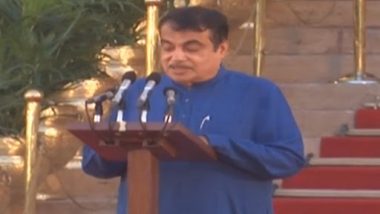 Nitin Gadkari Takes Oath As Union Minister in PM Narendra Modi's Cabinet