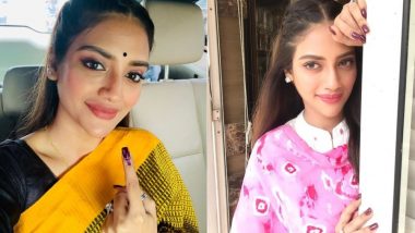 Nusrat Jahan, TMC Basirhat Candidate, Casts Vote in Phase 7 Lok Sabha Elections 2019 Amid Violence in West Bengal