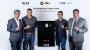 Ola Launches Visa-Powered Credit Card in Partnership With SBI, Targets 10 Million Cards by 2022