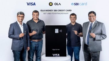 Ola Launches Visa-Powered Credit Card in Partnership With SBI, Targets 10 Million Cards by 2022