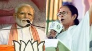 PM Narendra Modi and West Bengal CM Mamata Banerjee Likely to Share Dais in Kolkata