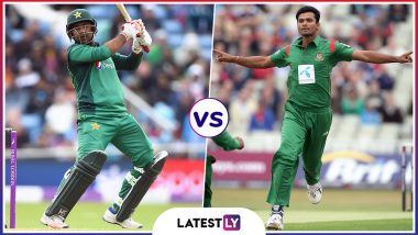 Pakistan vs Bangladesh ICC Cricket World Cup 2019 Warm-Up Match Abandoned Due to Rain
