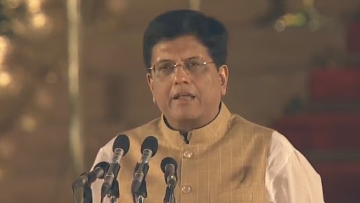 Piyush Goyal Takes Oath As Union Minister in PM Narendra Modi's Cabinet