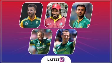 Players Who May Retire After ICC Cricket World Cup 2019: Chris Gayle, Imran Tahir, Shoaib Malik to Bid Adieu to ODI Career Post CWC19