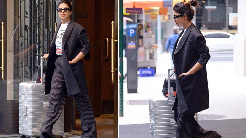 Priyanka Chopra at Cannes 2019: Desi Girl Is Set to Make Her Debut on the Red Carpet, Leaves For French Riviera (View Pics)