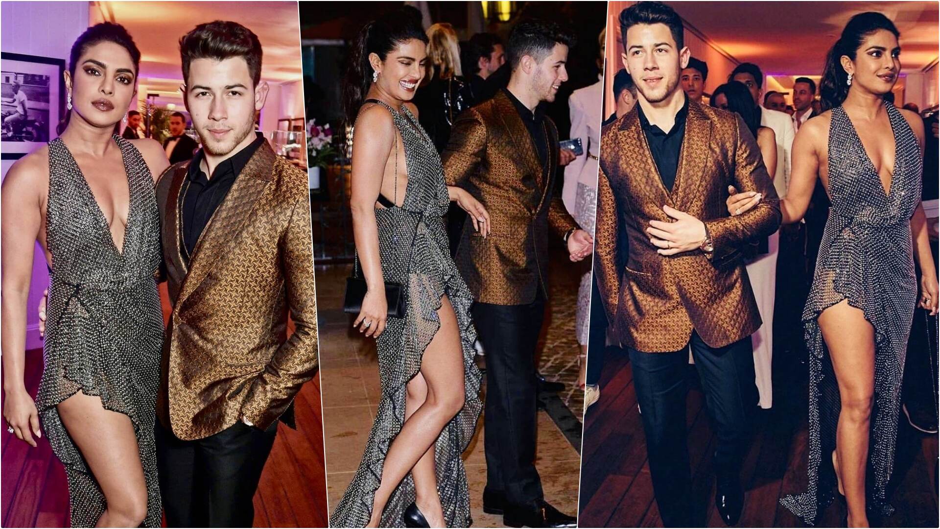 Priyanka Chopra in Philosophy di Lorenzo Serafini Chainmail Dress. Priyanka Chopra in Philosophy di Lorenzo Serafini Chainmail Dress.