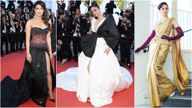 Priyanka Chopra, Deepika Padukone Or Kangana Ranaut - Who Rocked Their Cannes Film Festival's First Red Carpet 2019 Look?