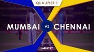 MI vs CSK, IPL 2019 Qualifier 1 Live Cricket Streaming: Watch Free Telecast of Mumbai Indians vs Chennai Super Kings on Star Sports and Hotstar Online