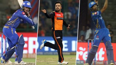 MI vs SRH, IPL 2019 Match 51, Key Players: Quinton de Kock, Rashid Khan, Hardik Pandya And Other Cricketers to Watch Out for at Wankhede Stadium in Mumbai