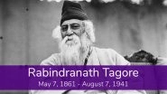 Rabindra Jayanti 2019: Know Interesting Facts From Rabindranath Tagore's Life on His Birth Anniversary