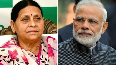 Rabri Devi Calls PM Narendra Modi 'Jallad', Supports Priyanka Gandhi's 'Duryodhana' Jibe