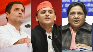 Lok Sabha Elections 2019: Rahul Gandhi Says, 'Akhilesh Yadav and Mayawati's Controller in Hands of PM Narendra Modi'