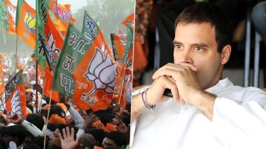 Lok Sabha Election Results 2019: NDA Crossing 200-Mark As Per Initial Hour Trends, Rahul Gandhi Trailing From Amethi