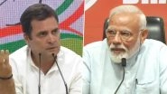 Rahul Gandhi Slams PM Narendra Modi Over Global Hunger Index Ranking, Says Colossal Failure in Govt Policy