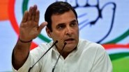 Rahul Gandhi to Gear Up Congress Campaign For Maharashtra, Haryana Assembly Elections 2019 From October 10-19