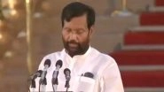 Ram Vilas Paswan Takes Oath As Union Minister in PM Narendra Modi's Cabinet