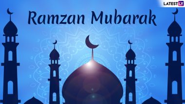 Ramzan Mubarak 2019 Greetings: WhatsApp Stickers, GIF Images, Messages, Quotes and Shayaris to Send on The Festival of Ramadan