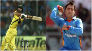 Australia's Glenn Maxwell Talks About Rashid Khan 'Threat' Ahead of ICC Cricket World Cup 2019 Opener Against Afghanistan