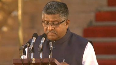 Ravi Shankar Prasad Takes Oath As Union Minister in PM Narendra Modi's Cabinet